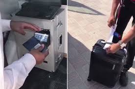 Emirates is testing a home check in service Emirates is testing a home check in service